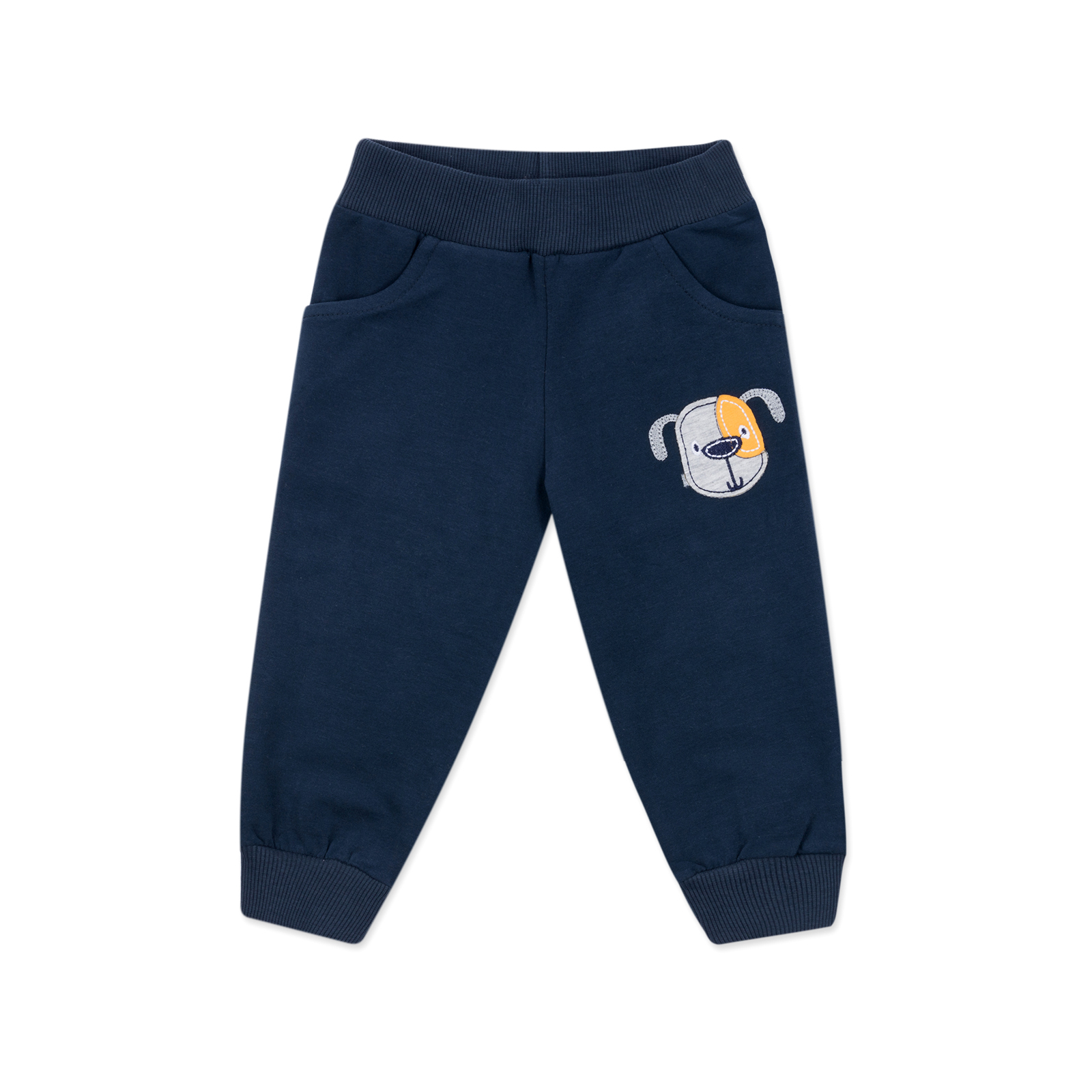 Набір дитячого одягу E&H із собачкою "PUPPY SCHOOL" (8653-74B-blue) зображення 2