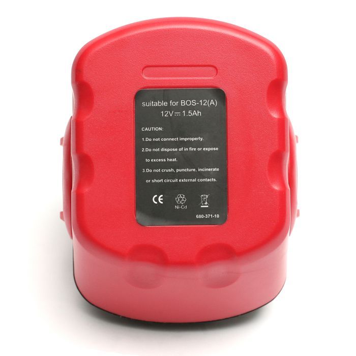 Аккумулятор к электроинструменту PowerPlant для BOSCH GD-BOS-12(A) 12V 1.5Ah NICD (DV00PT0030) изображение 2