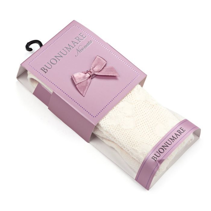 Колготки детские BNM ажурные в цветочек (M0C0301-1151-74G-beige) изображение 4