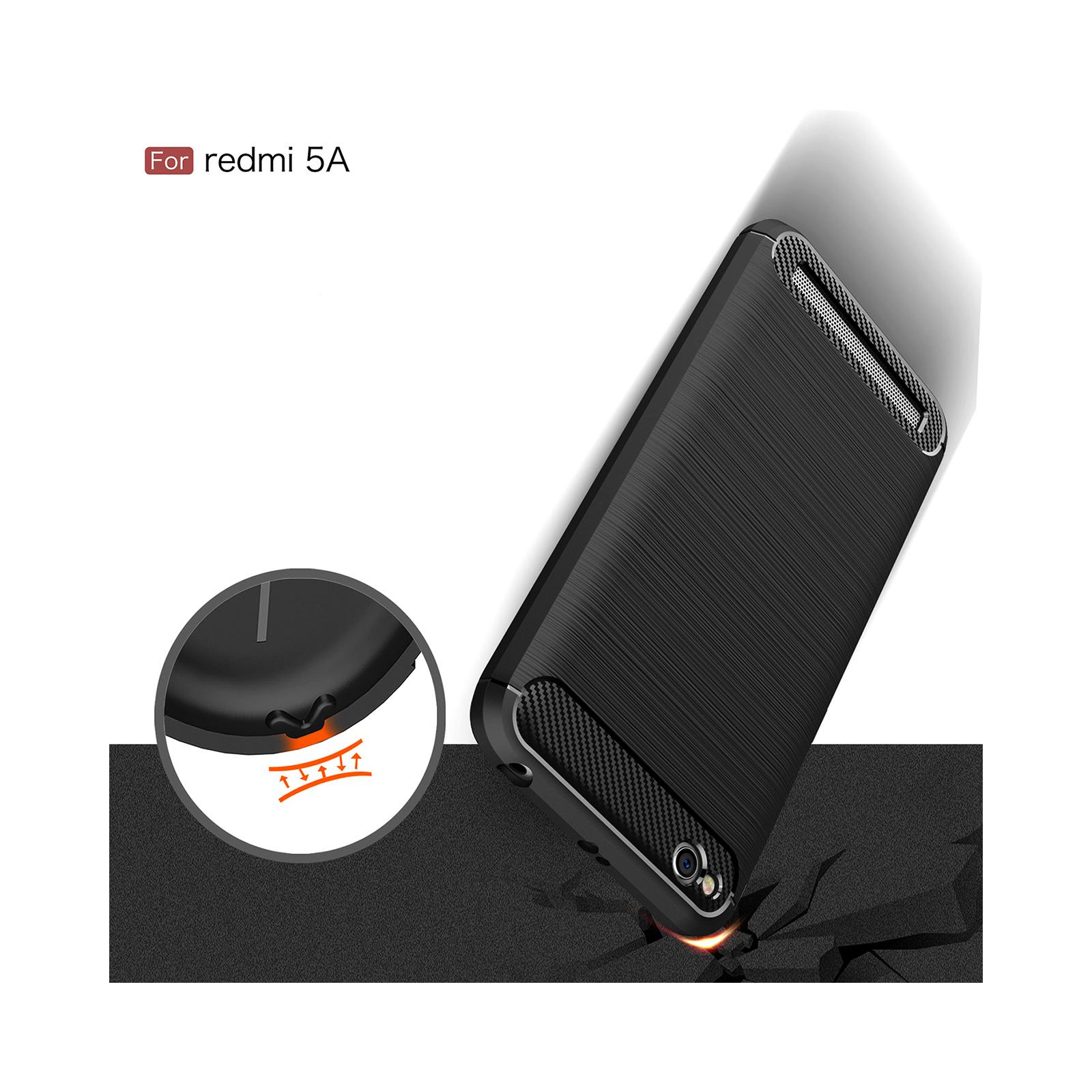 Чохол до мобільного телефона Laudtec для Xiaomi Redmi 5A Carbon Fiber (Black) (LT-R5AB) зображення 5