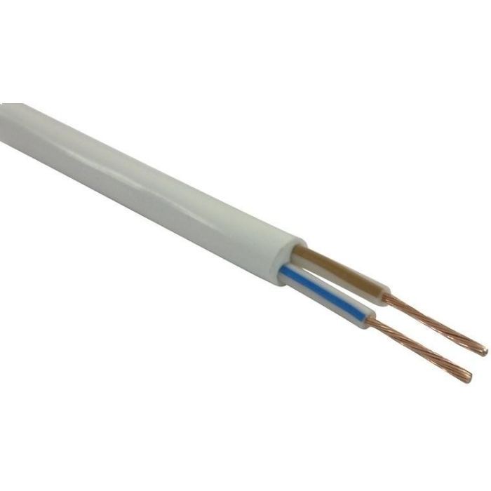 Кабель силовий ЗЗКМ 2х1.5 кв.мм гибкий, 100м (ПВС 2x1,5 ECG / 705804)