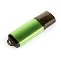 USB флеш накопитель eXceleram 8GB A3 Series Green USB 2.0 (EXA3U2GR08) изображение 2
