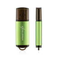 USB флеш накопитель eXceleram 8GB A3 Series Green USB 2.0 (EXA3U2GR08) изображение 4