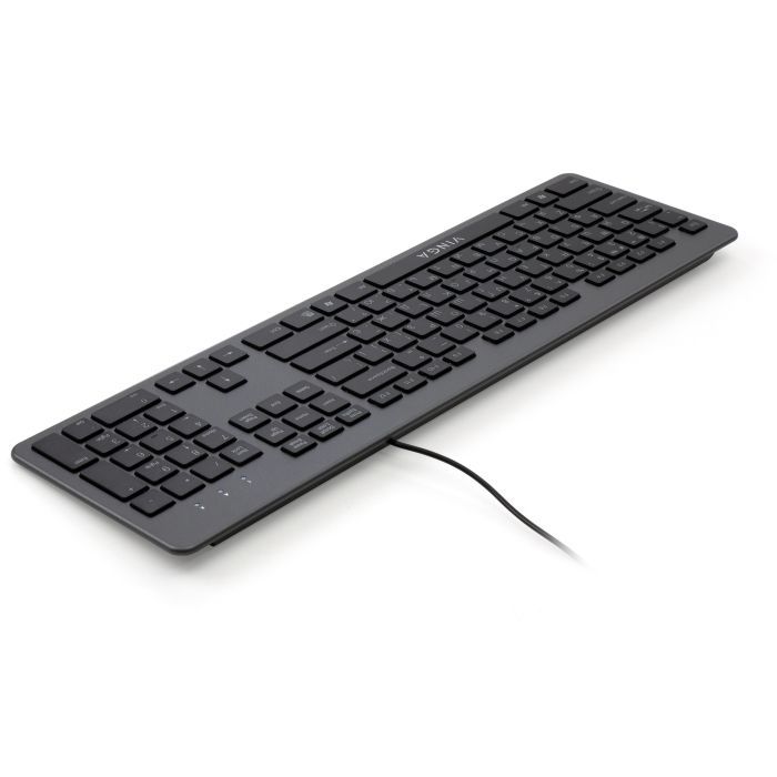 Клавиатура Vinga KB735 black-grey изображение 3