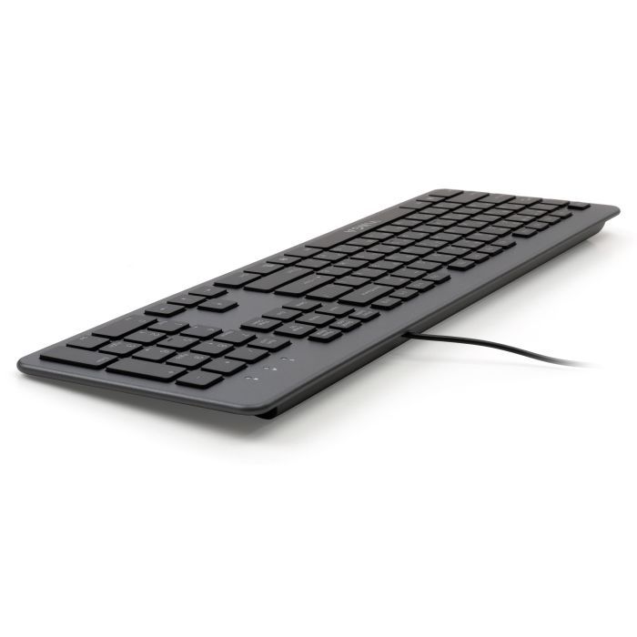 Клавиатура Vinga KB735 black-grey изображение 5