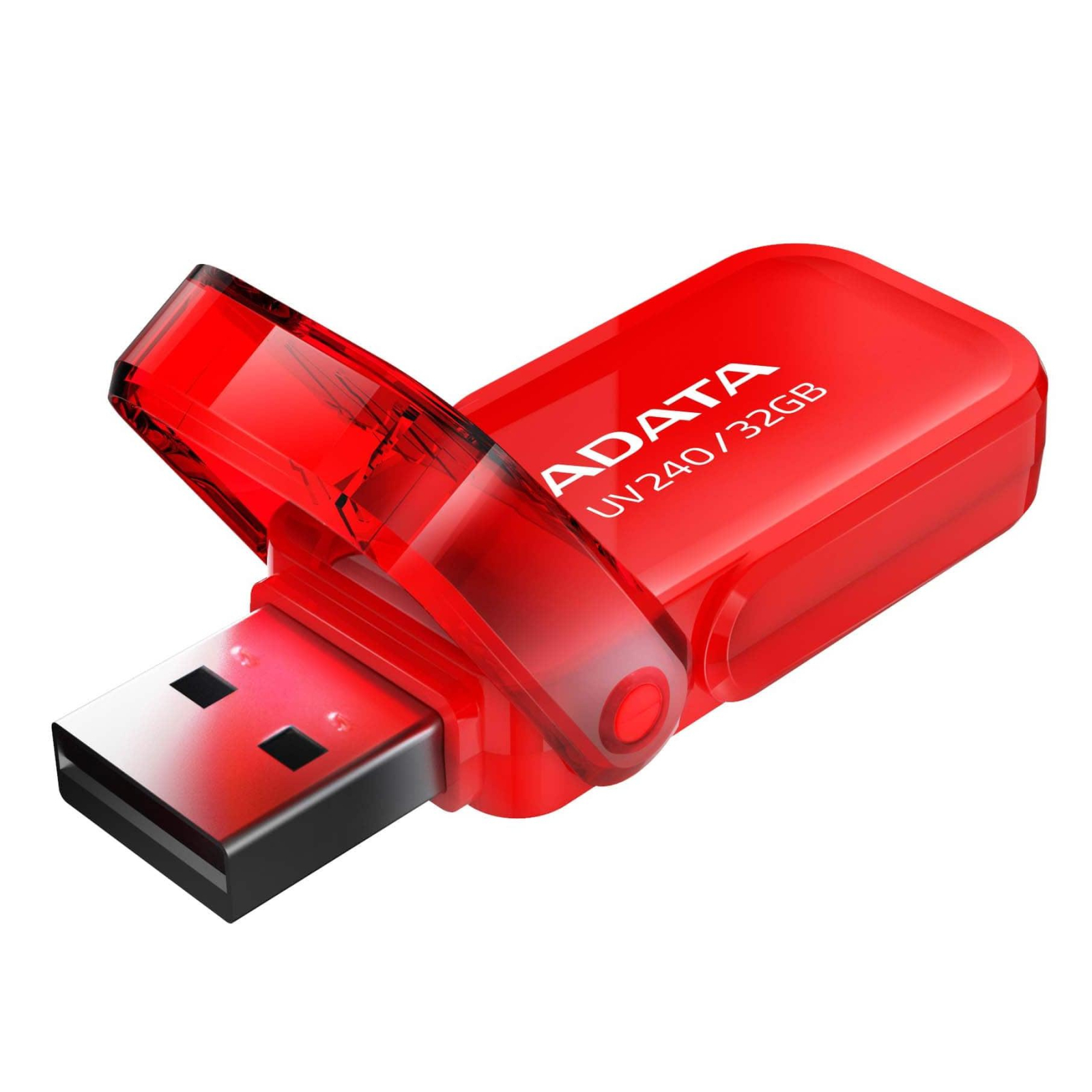 USB флеш накопичувач ADATA 32GB UV240 Red USB 2.0 (AUV240-32G-RRD) зображення 2