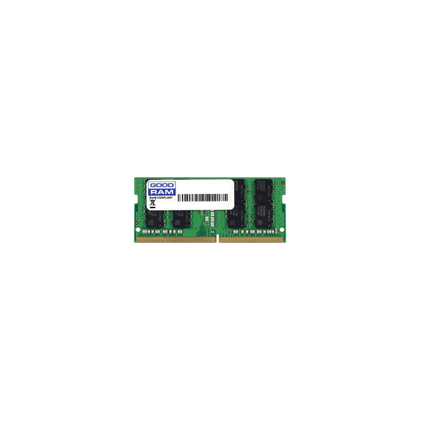 Модуль памяти для ноутбука SoDIMM DDR4 8GB 2666 MHz Goodram (GR2666S464L19S/8G)