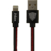 Дата кабель USB 2.0 AM to Lightning 1.0m CK-44 Black Inkax (F_62248)