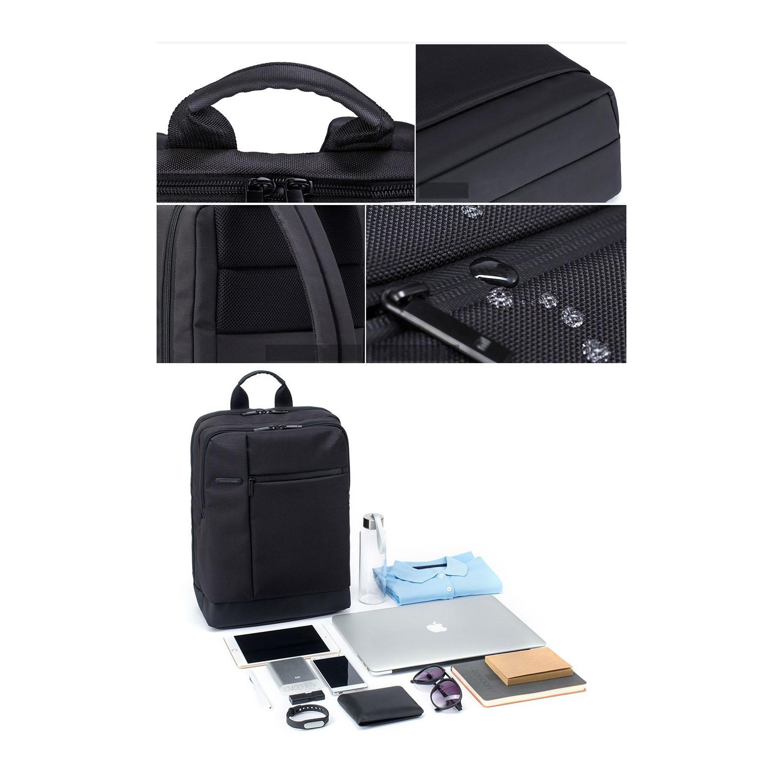 Рюкзак для ноутбука Xiaomi 14" RunMi 90 Classic Business Backpack Dark Grey/Black (Ф00650) изображение 9