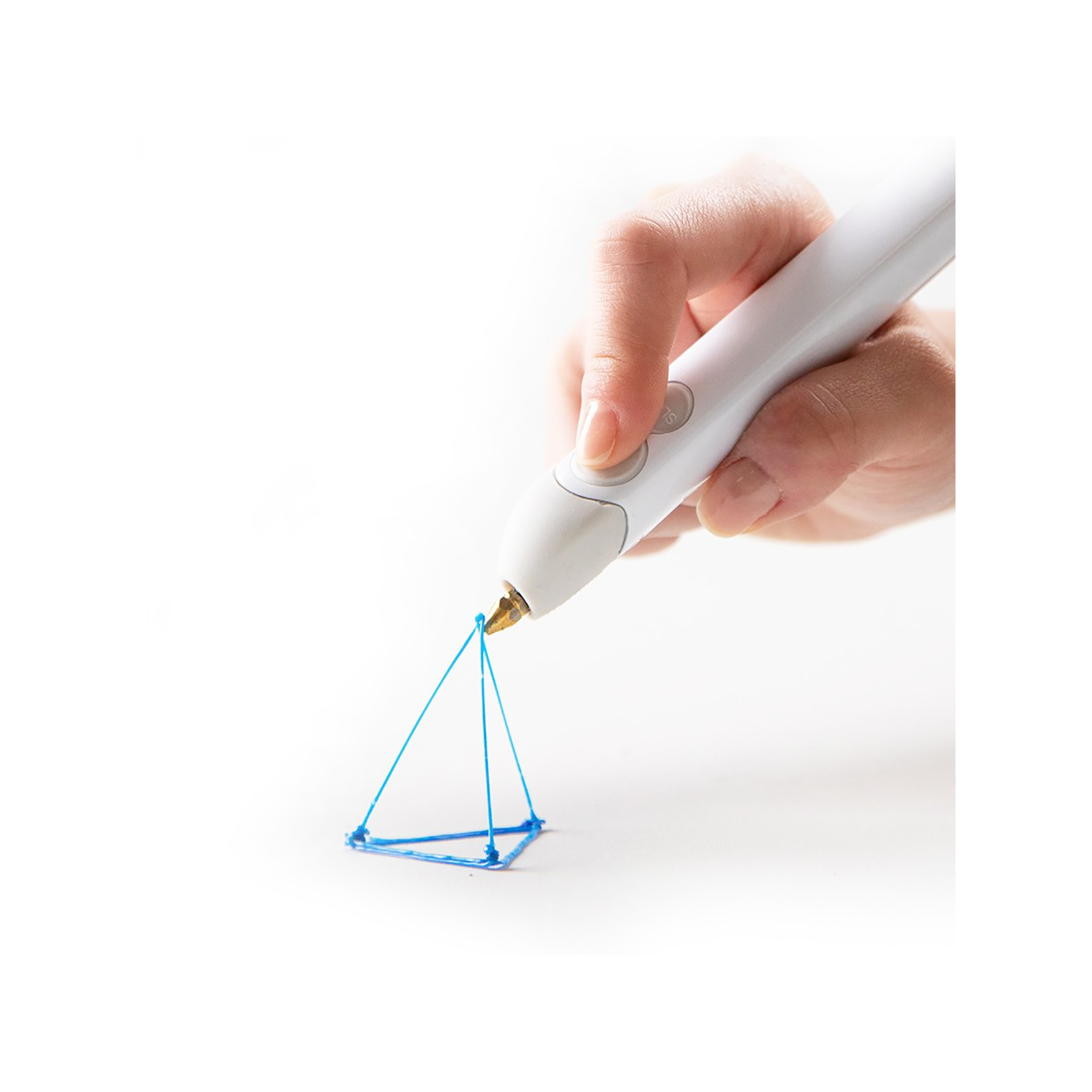 3D - ручка 3Doodler Create PLUS для проф. использования - БЕЛАЯ (75 cтержней) (8CPSWEEU3E) изображение 2