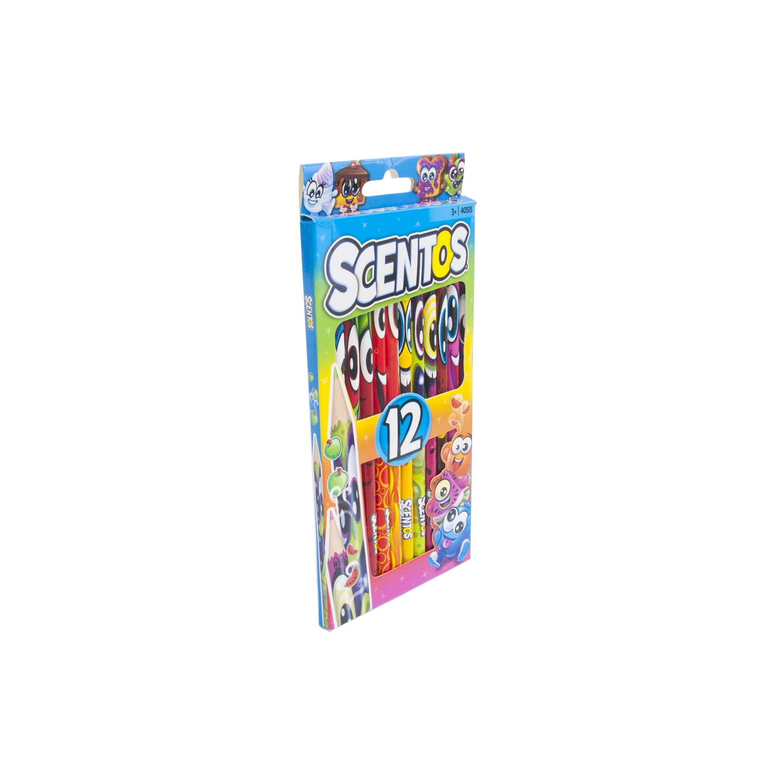 Олівці кольорові Scentos ароматні олівці Фантазія 12 кол (40515) зображення 4