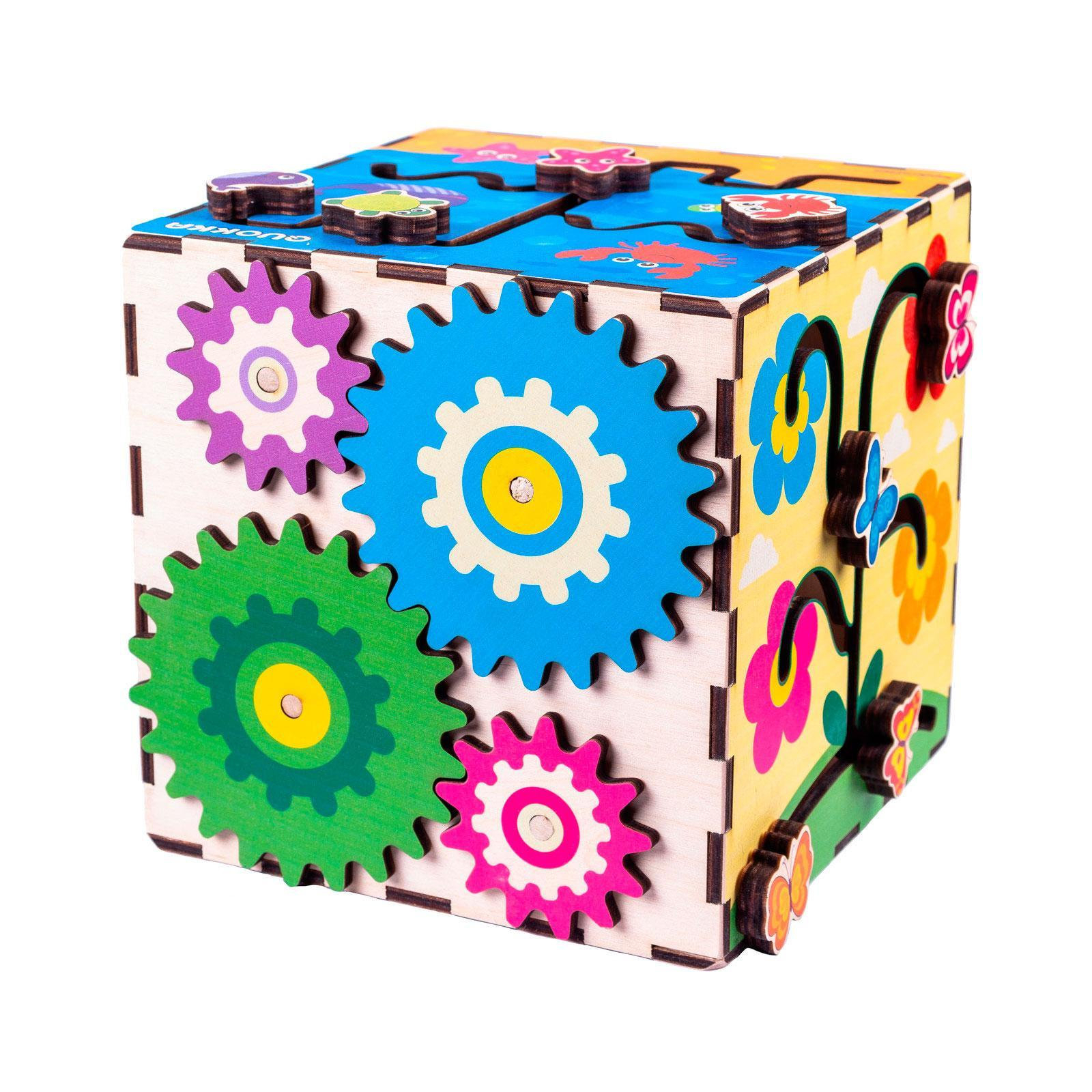 Розвиваюча іграшка Quokka Інтерактивний куб 20х20 см (QUOKA002A) зображення 2