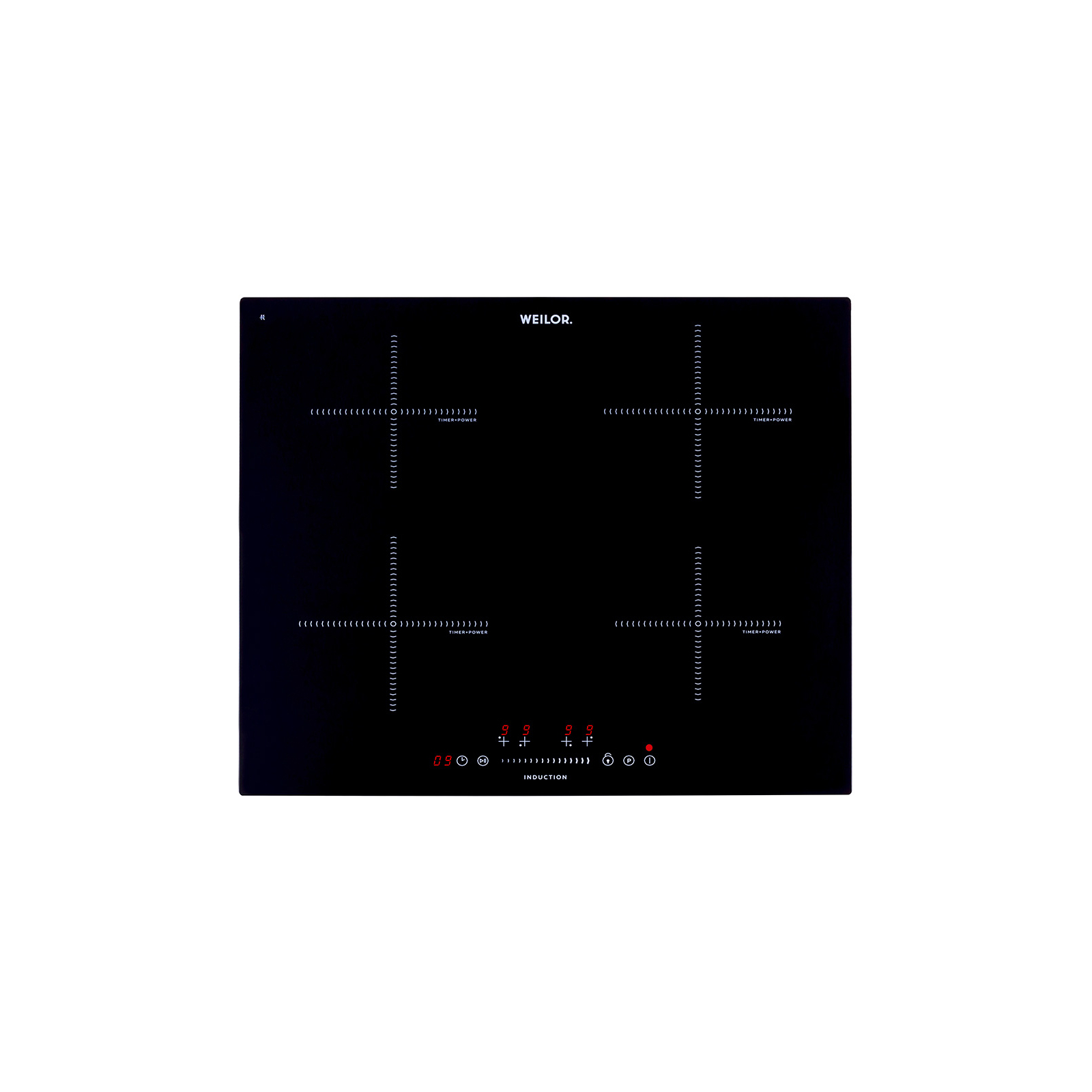 Варочная поверхность Weilor WIS 640 BLACK изображение 2
