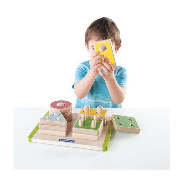 Развивающая игрушка Guidecraft Сортер Manipulatives Фигуры геометрии (G6738) изображение 4