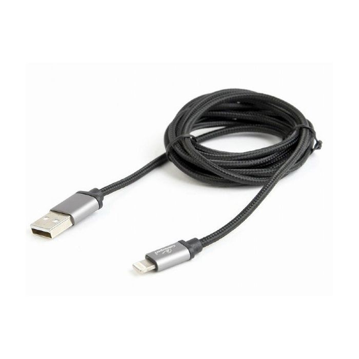 Дата кабель USB 2.0 AM to Lightning 1.8m Cablexpert (CCB-mUSB2B-AMLM-6-G)