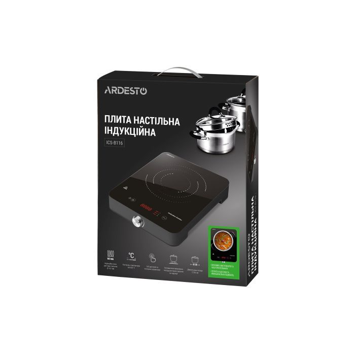 Настольная плита Ardesto ICS-B116 изображение 8