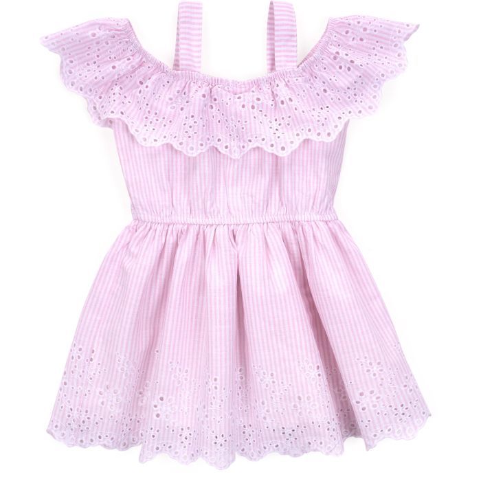 Плаття дитяче Bushra з вишивкою (201034-98G-pink) зображення 2
