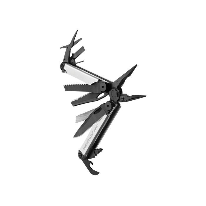 Мультитул Leatherman WAVE PLUS BLACK&SILVER, синтетичний чохол, карт. коробка (832622) зображення 4
