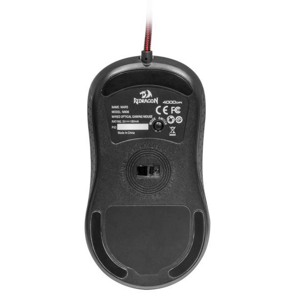 Мишка Redragon Mars TFT USB Black-Red (74846) зображення 9