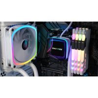 Система жидкостного охлаждения Enermax AQUAFUSION 240 (ELC-AQF240-SQA-W) изображение 8