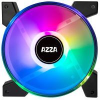Кулер для корпуса Azza 4 X HURRICANE II (FAAZ-12DRGBB2-241/FNAZ-12DRGB2-241) изображение 2
