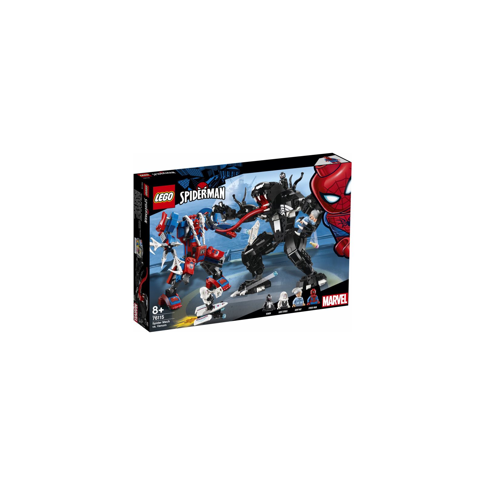 Конструктор LEGO Super Heroes Marvel Comics Человек-Паук против Венома 604 де (76115)