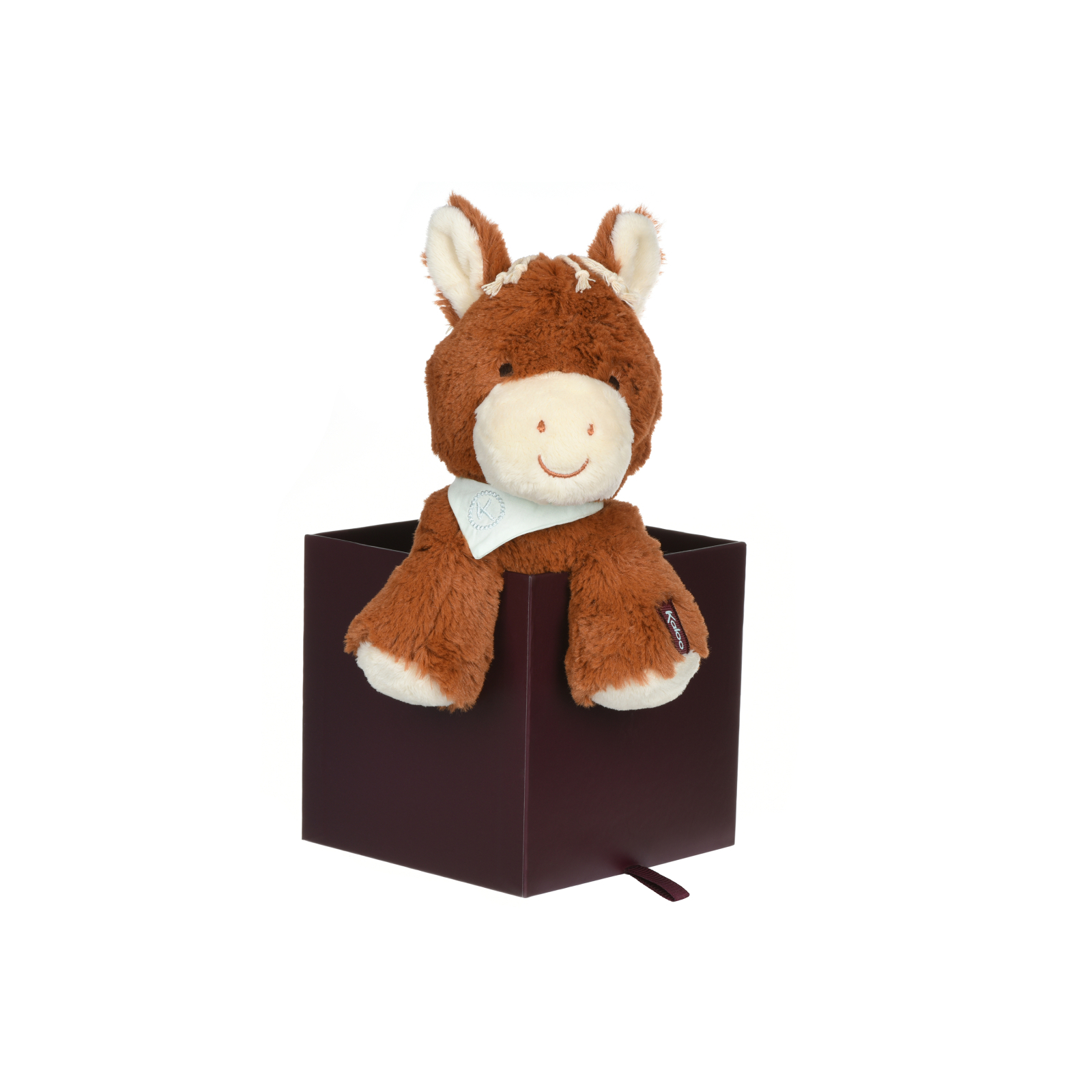 М'яка іграшка Kaloo Les Amis Конячка мокко (25 см) в коробці (K963002) зображення 3