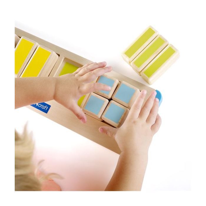 Игровой набор Guidecraft Manipulatives Дробные части квадрата (G6748) изображение 6