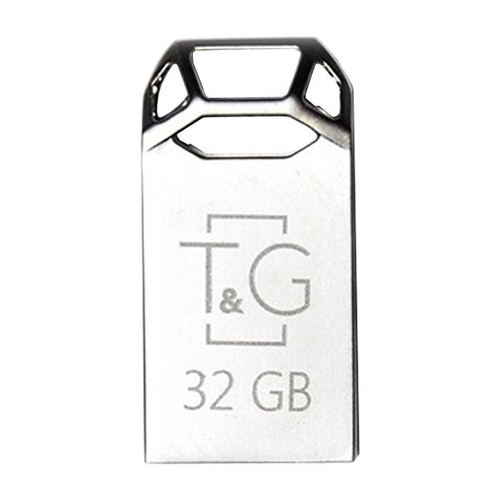 USB флеш накопитель T&G 32GB 110 Metal Series Silver USB 2.0 (TG110-32G)