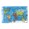 Пазл Viga Toys магнитный Карта мира с маркерной доской, на английском (44508EN) изображение 2