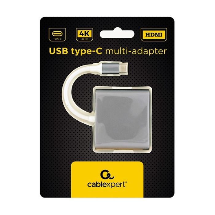 Переходник USB Type-C to HDMI Cablexpert (A-CM-HDMIF-02-SG) изображение 2
