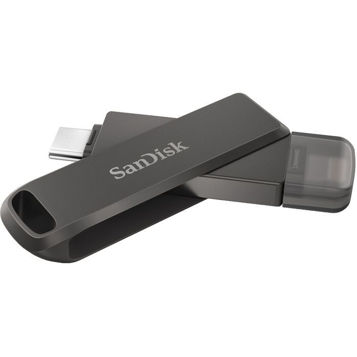 USB флеш накопитель SanDisk 64GB iXpand Drive Luxe Type-C /Lightning (SDIX70N-064G-GN6NN) изображение 4