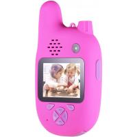 Интерактивная игрушка XoKo Цифровой детский фотоаппарат Walkie Talkie Рация и две камер (KVR-500-PN)