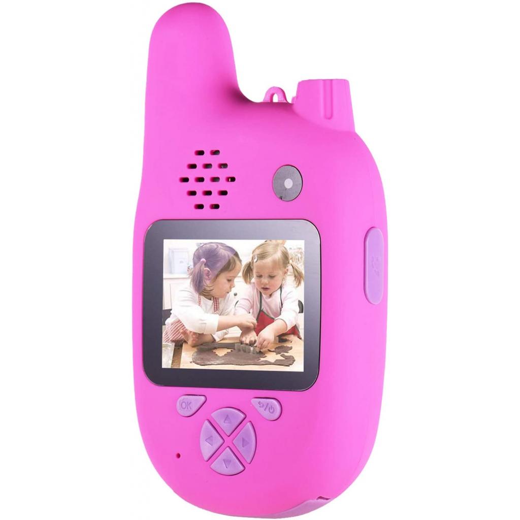 Интерактивная игрушка XoKo Цифровой детский фотоаппарат Walkie Talkie Рация и две камер (KVR-500-PN)