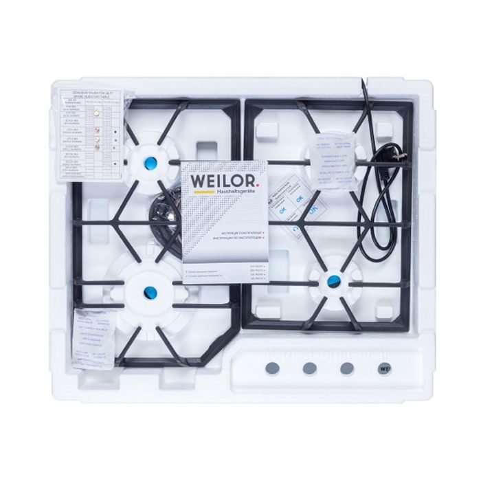 Варочна поверхня Weilor GM W 604 BL зображення 11
