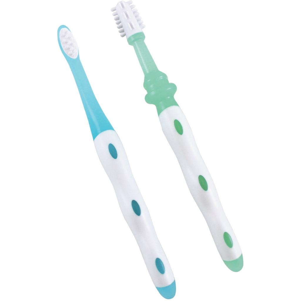 Дитяча зубна щітка Baby-Nova навчальні 2 шт (3963060)