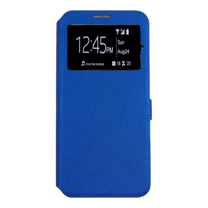 Чехол для мобильного телефона Dengos Flipp-Book Call ID Samsung Galaxy A12 (A125), blue (DG-SL-BK-274)
