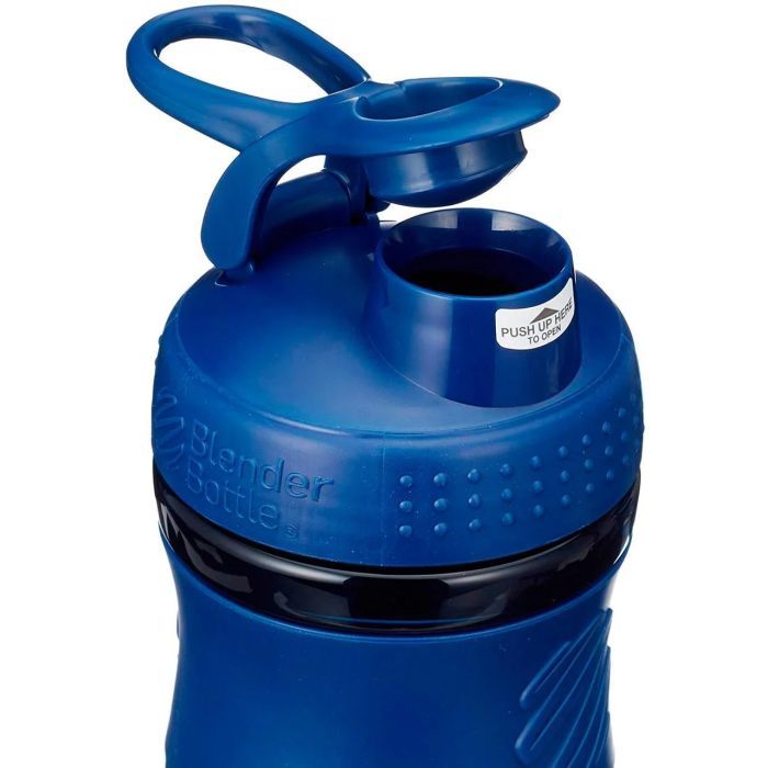 Шейкер спортивный BlenderBottle SportMixer 590ml Navy ORIGINAL (SM 20oz Navy) изображение 3