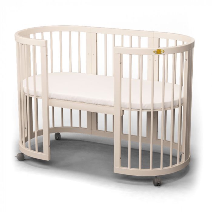 Ліжечко Ingvart SMART BED ROUND сл. кістка (1721015) зображення 2