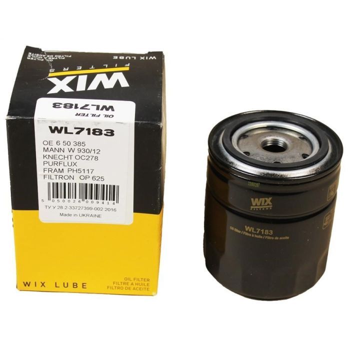 Фильтр масляный Wixfiltron WL7183 изображение 2