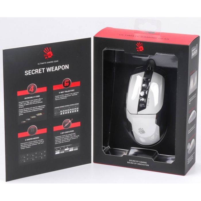 Мышка A4Tech Bloody W70 Max Panda White изображение 9