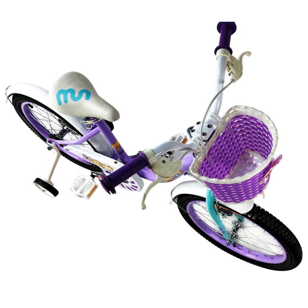 Детский велосипед Royal Baby Chipmunk MM Girls 18", Official UA, фиолетовый (CM18-2-purple) изображение 3