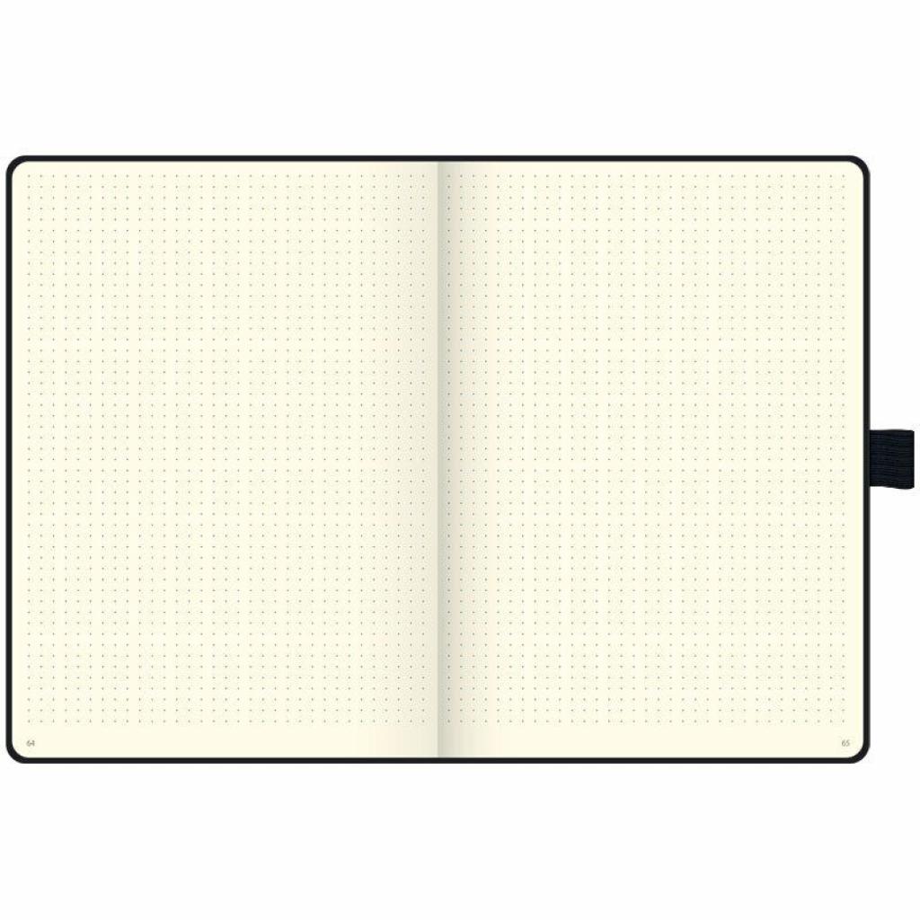 Блокнот Brunnen Компаньон А4 в точку 192 сторінки Чорний (10-552 89 05) зображення 3