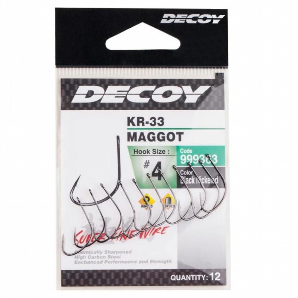 Гачок Decoy KR-33 Maggot 06 (12 шт/уп) (1562.05.43) зображення 2