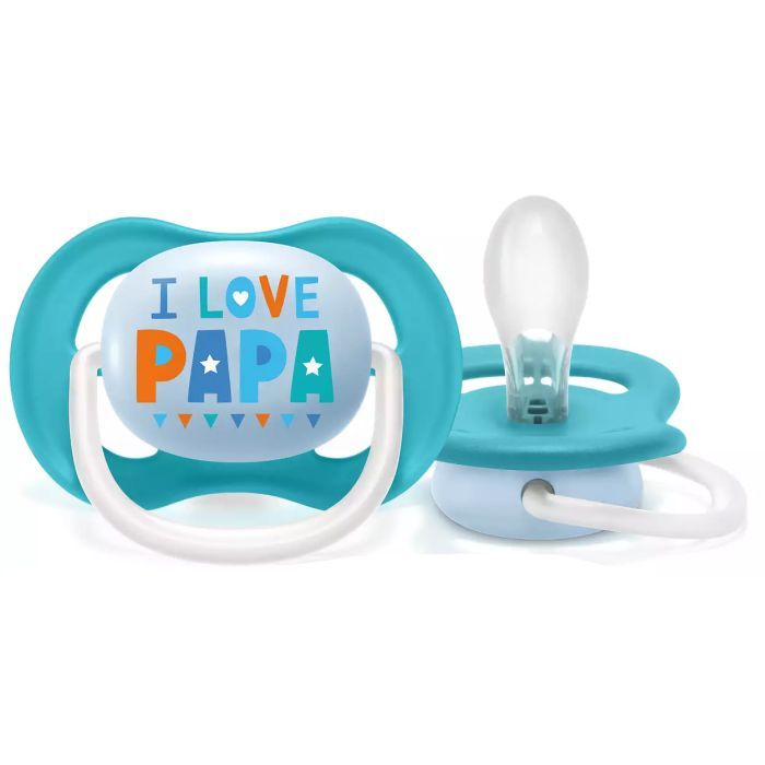 Пустышка Philips AVENT Ultra Air I love... для мальчиков 6-18 мес (SCF080/03) изображение 3