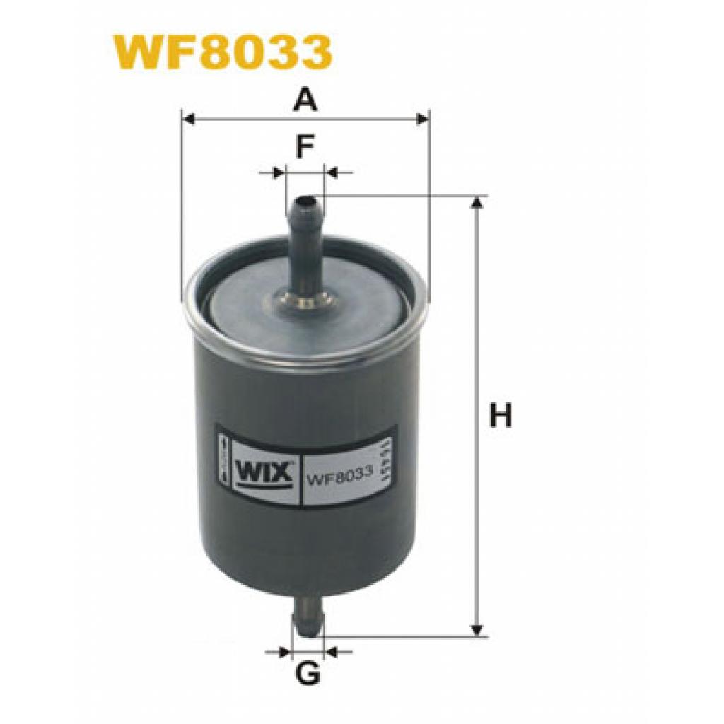 Фильтр топливный Wixfiltron WF8033
