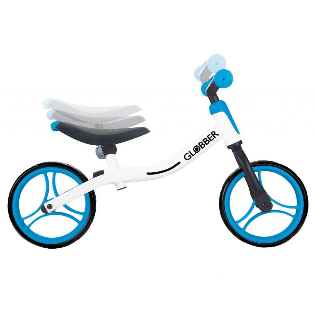 Беговел Globber серии Go Bike белый-синий до 20 кг 2+ (610-160) изображение 5