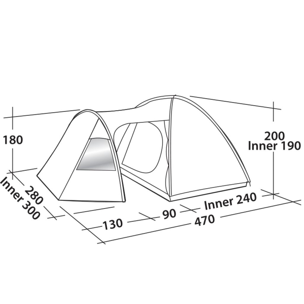 Палатка Easy Camp Energy 300 Rustic Green (928900) изображение 2