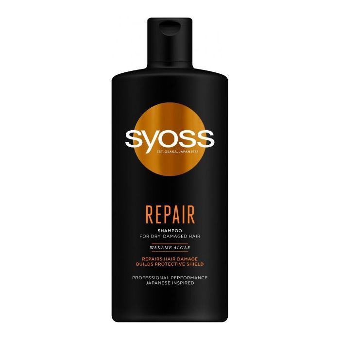 Шампунь Syoss Repair с водорослями вакаме 440 мл (9000101276879)