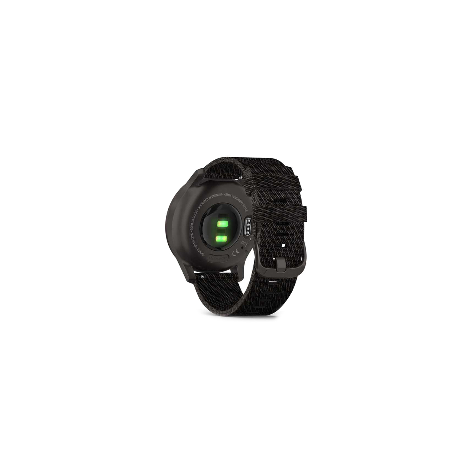 Смарт-часы Garmin vivomove Style, Graphite, Black Pepper, Nylon (010-02240-23) изображение 5